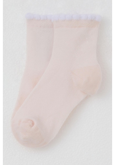 Katamino Kız Çocuk Soket Çorap Basic 1-6 Yaş, Pembe