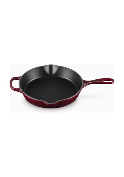 Le Creuset Profesyonel Servis Yüksek Döküm Tava 26 Cm Bordo