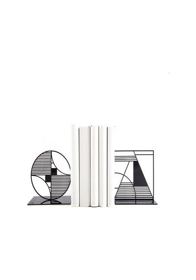 Metal Bookends Şekiller