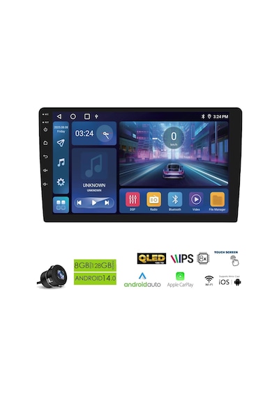 Newfron Nf-d7893 Android Araç Multimedya 9.5 İnç 8+128gb 8 Çekirdek Android 13 Diğer