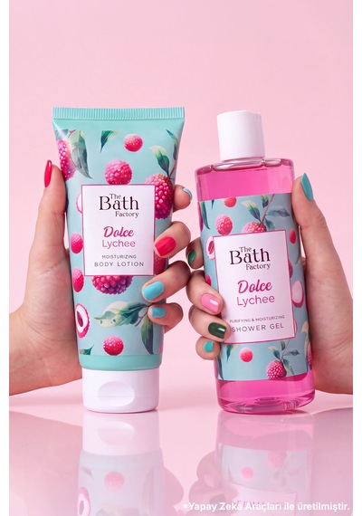 Dolce Lychee Duş Jeli 400 Ml + Vücut Losyon 200 Ml Set Meyve