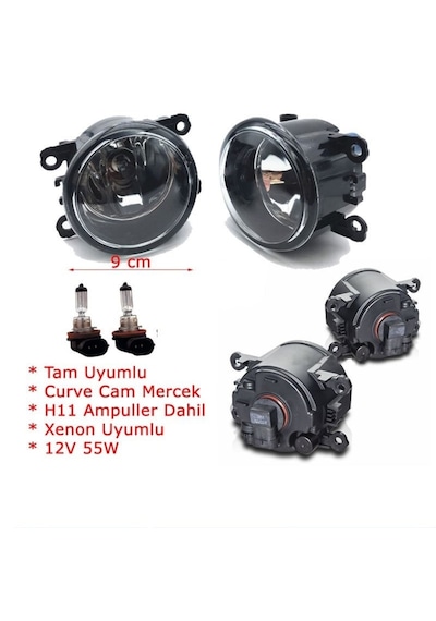 Renault Fluence Sis Fari Seti Ampüllü 8200074008 Takim 2 Adet 504599051