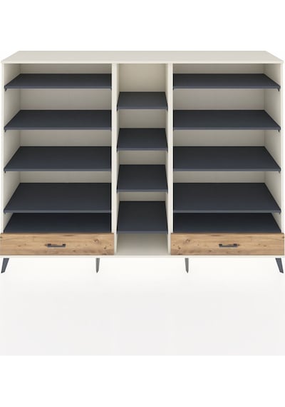 Hyperion Dolap 14 Raflı 2 Çekmeceli 220x44x163 Aytaşı-antrasit/ç Aytaşı-antrasit/çam Hyperion Dolap 14 Raflı 2 Çekmeceli 220x44x163 Aytaşı-antrasit/ç Aytaşı-antrasit/çam