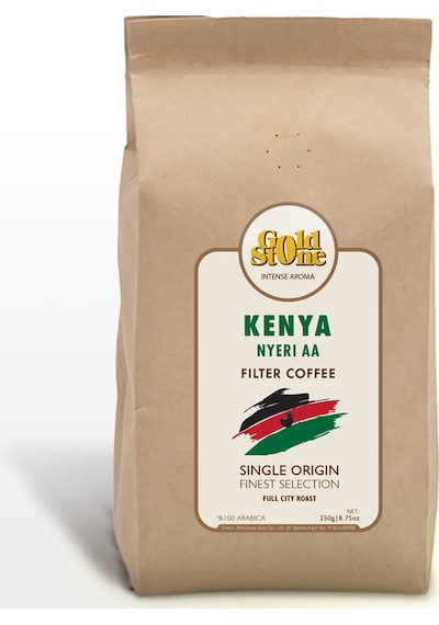 Gold Stone Kenya Nyeri AA Filtre Kahve 250 G