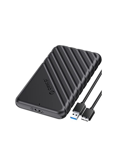 2.5 Inç Hdd Ssd Harici Slim Harddisk Kutusu 2020u3-bk Siyah