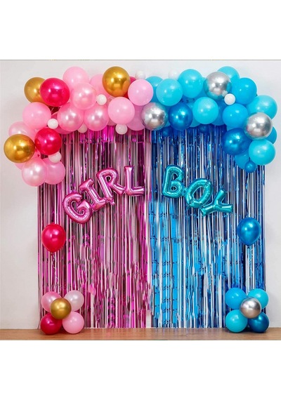 Cinsiyet Partisi Balon Seti Folyo Balonlu
