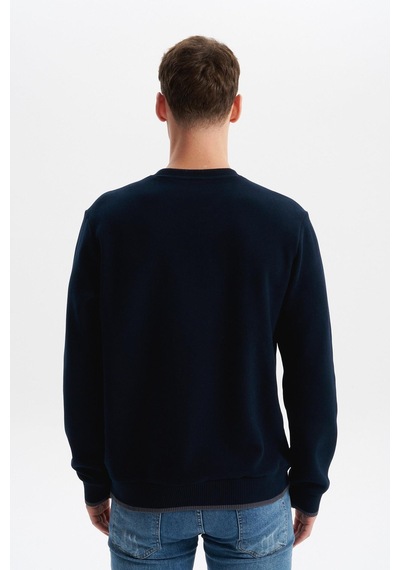 AR-MA Arma Erkek Regular Fit Selanik Sweatshirt Kazak Karbon Fırçalı, Bisiklet Yaka, Pamuk Polyester, Süs Etiketli K30124697802 Lacivert AR-MA Arma Erkek Regular Fit Selanik Sweatshirt Kazak Karbon Fırçalı, Bisiklet Yaka, Pamuk Polyester, Süs Etiketli K30124697802 Lacivert