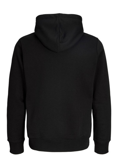 Jack & Jones Jjbuster Zıp Hood Bts Fermuarlı Siyah Erkek Sweatshirt 12298627