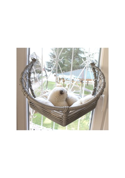 Kedi Cam Yatağı & Cam Askılı Vantuzlu Kedi Yatağı