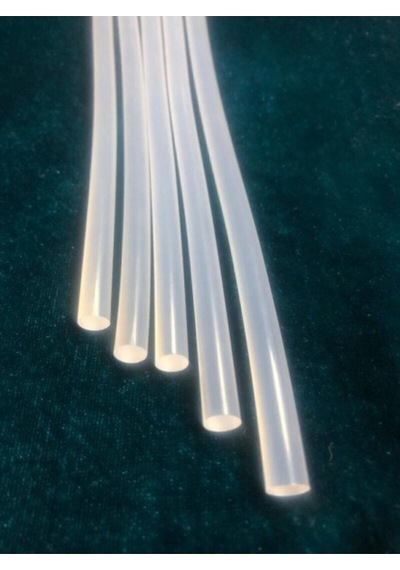 5 Adet Ince Silikon - Çap 7mm - Uzunluk 30cm
