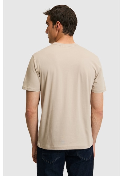 U.S. Polo Assn. U.s. Polo Assn. Erkek Taş Tişört Basic 50326953-vr049 Taş Rengi