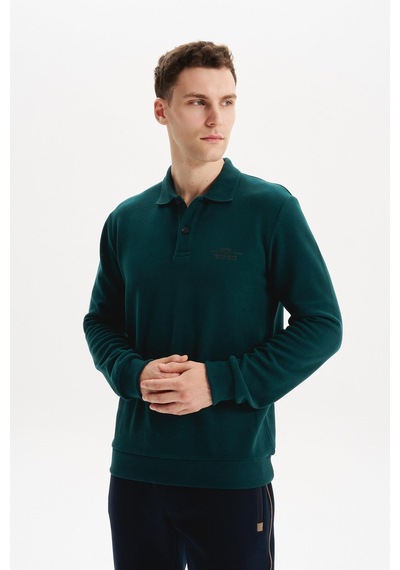 AR-MA Arma Erkek Regular Fit Selanik Kumaş Polo Yaka Sweatshirt Düğmeli, Pamuk Polyester Karışımlı %65 Pamuk %35 Polyester K30564699102 Yeşil AR-MA Arma Erkek Regular Fit Selanik Kumaş Polo Yaka Sweatshirt Düğmeli, Pamuk Polyester Karışımlı %65 Pamuk %35 Polyester K30564699102 Yeşil