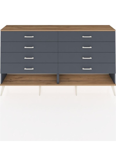 Arges Konsol 8 Çekmeceli 176x30x99 Antrasit-çam/antrasit Antrasit-çam/antrasit Arges Konsol 8 Çekmeceli 176x30x99 Antrasit-çam/antrasit Antrasit-çam/antrasit