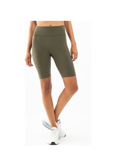Maraton Active Slimfit Kadın Şort Fitness Haki Şort 22267-haki