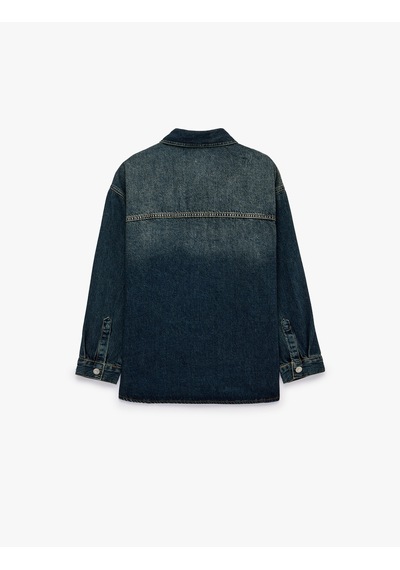 Koton Cepli Regular Fit Pamuklu Düğmeli Uzun Kollu Klasik Yaka Denim Gömlek Green Cast 7wal60008md Yeşil Koton Cepli Regular Fit Pamuklu Düğmeli Uzun Kollu Klasik Yaka Denim Gömlek Green Cast 7wal60008md Yeşil