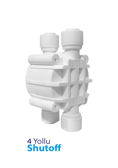 Su Arıtma Cihazları Için Shutoff Valve Dört Yollu Vana
