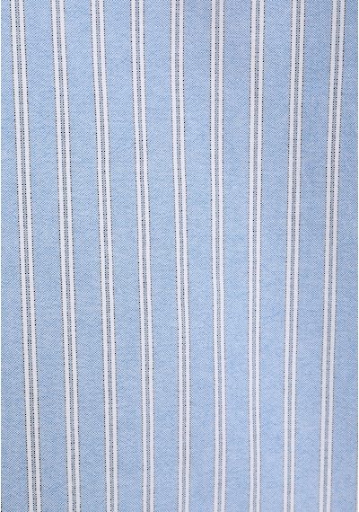 Colin's Colins Regular Fit Shirt Neck Çizgili Erkek Mavi Uzun Kol Gömlek Cl1082665 Q1.v1 Ble