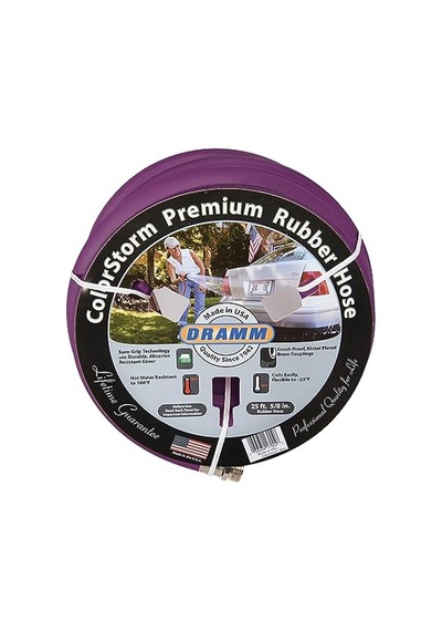 17006 Colorstorm Kauçuk Bahçe Hortumu, 5/8" X50', Berry