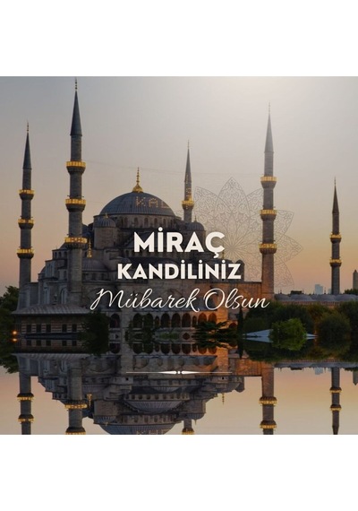 Miraç Kandili Özel Hediye Şekeri 25 Adet