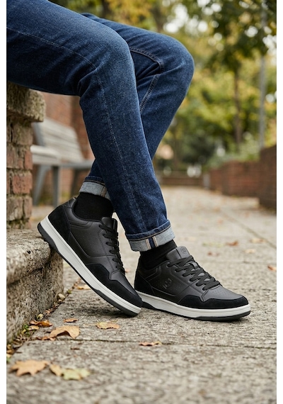Lumberjack Koon Hakiki Deri Erkek Sneaker Ayakkabı 667800001346 185 Black Siyah Lumberjack Koon Hakiki Deri Erkek Sneaker Ayakkabı 667800001346 185 Black Siyah
