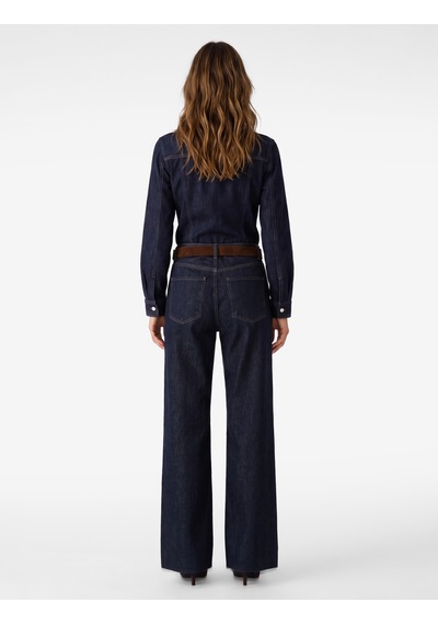 Koton Kemerli Cepli Normal Bel İspanyol Paça Denim Pantolon - Flare Jeans Raw 7wal40029md 63x Koton Kemerli Cepli Normal Bel İspanyol Paça Denim Pantolon - Flare Jeans Raw 7wal40029md 63x