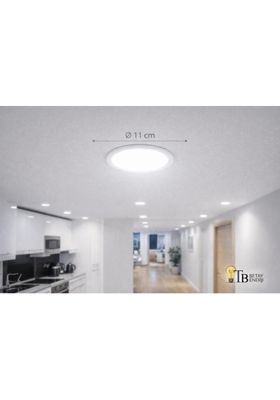 6w Yuvarlak Led Panel Gün Işığı 6500k Beyaz