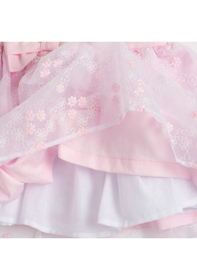 Chicco Kız Bebek Kısa Kollu Elbise 09101846000000 000011 Pembe