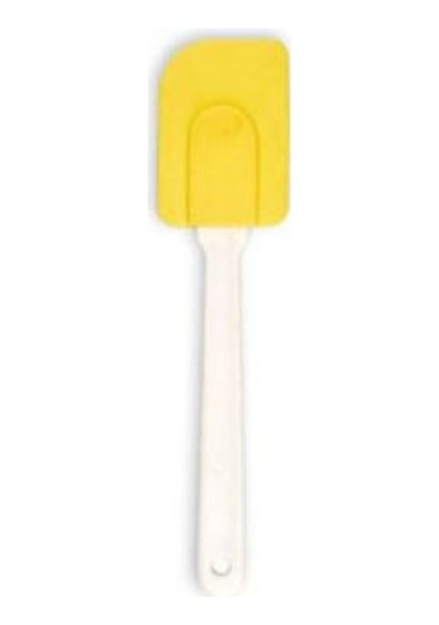 Renkli Silikon Spatula - Büyük Çok Renkli