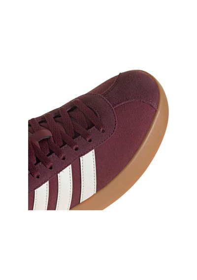 Adidas Vl Court 3.0 Suede Id6275 Unisex Spor Ayakkabı Bordo