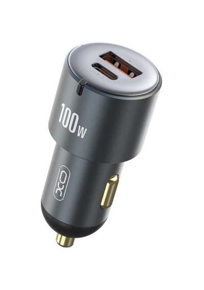 Cc47 2ın1 Usb Cc47 100w Araç İçi Hızlı Şarj Soketi - Çift Portlu Usb-c + Usb-a Akıllı Adaptör