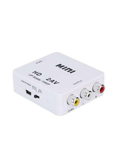 HDMI to RCA TOS AV Çevirici 1080P Mini HDMI2AV AL2665