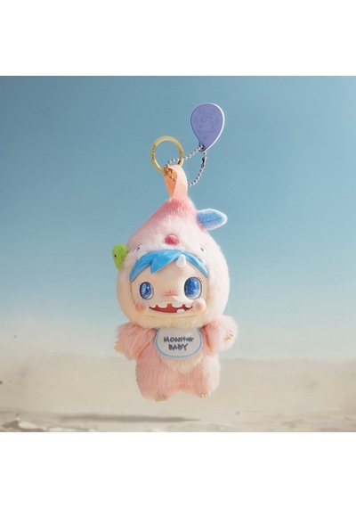 Pop Mart - Orijinal Monster Baby Plush Pendant Supriz Kör Paket