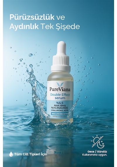 Pureviana Cilt Bariyerini Güçlendiren Koruma & Onarım Seti 4 Lü Temizleme, Serum, Nem, Spf