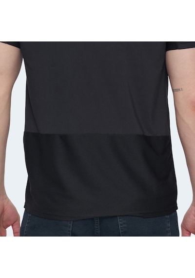 Slazenger VISHAL KTN Erkek  Siyah Tişört