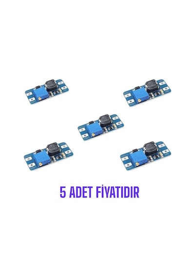 Mt3608 Ayarlanabilir Voltaj Yükseltici Kart - 5 Adet-4846