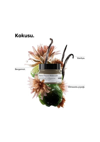 L'Oréal Professionnel Absolut Repair Molecular Yoğun Onarıcı Saç Maskesi 250 ML