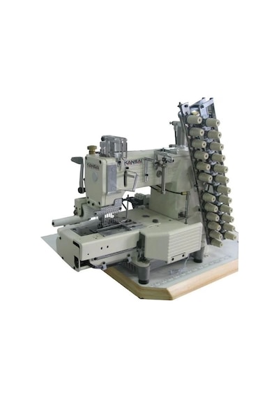 Kansai Special Fx-4412-p-utc Burunlu 12 İğne Havalı İplik Kesicili Zincir Dikiş