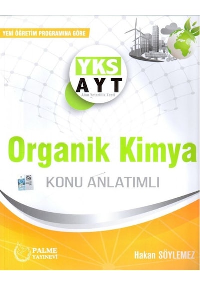 Palme Yks Ayt Organik Kimya Konu Kitabı  2019 -  Palme Eğitim