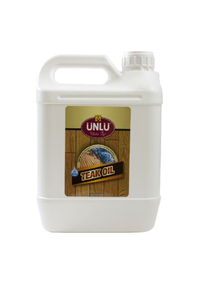 Ünlü Protect Aqua Su Bazlı Teak Oil (Tik Yağı) 5L