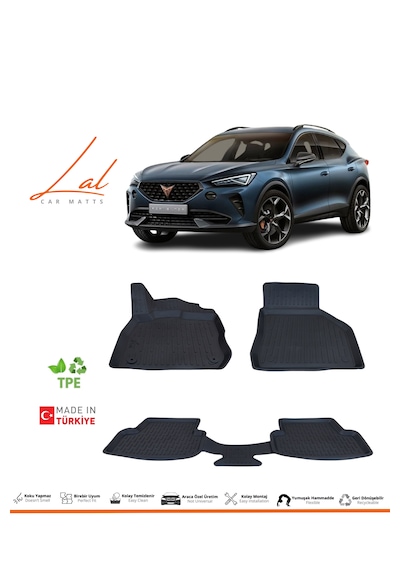 Cupra Formentor 3d Havuzlu Paspas 2021+