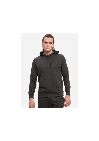 Puma Ess Big Logo Hoodie Erkek Sweatshirt 58668807 Siyah