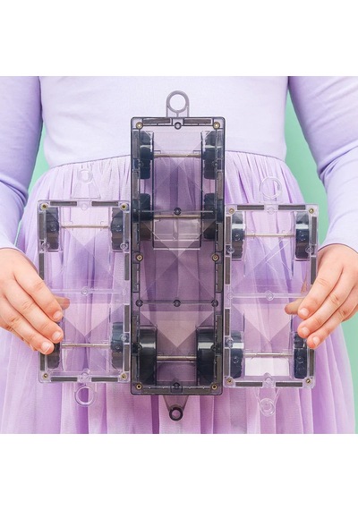 Connetix Pastel Transport Pack Manyetik Bloklar - 50 Parça