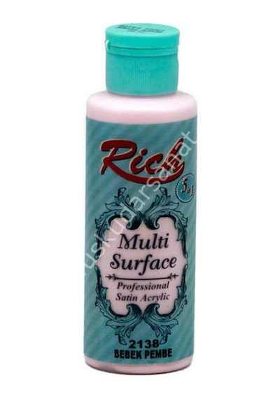 Rich Multi Surface Her Yüzey için Akrilik Boya 130 Cc. 2138 Bebek