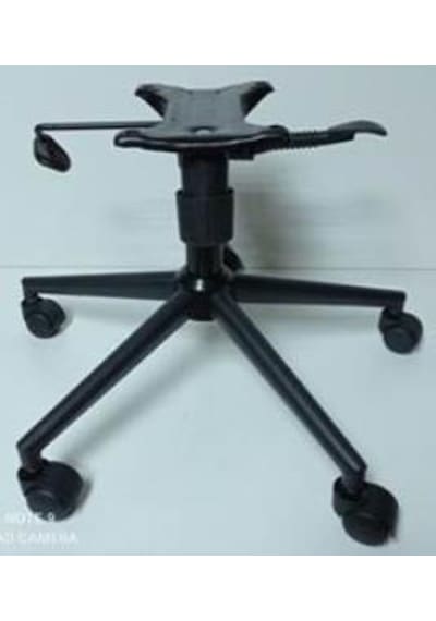 Kamusalmarket Konik Metal Ayak Çift Kollu Mekanizma Siyah Renk