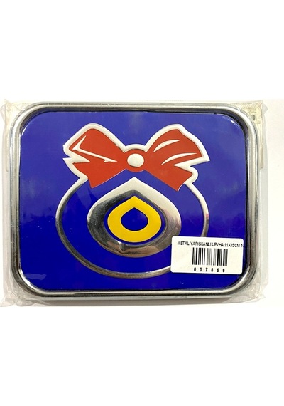 Metal Yapışkanlı Levha 11x15cm Nazar Boncuğu
