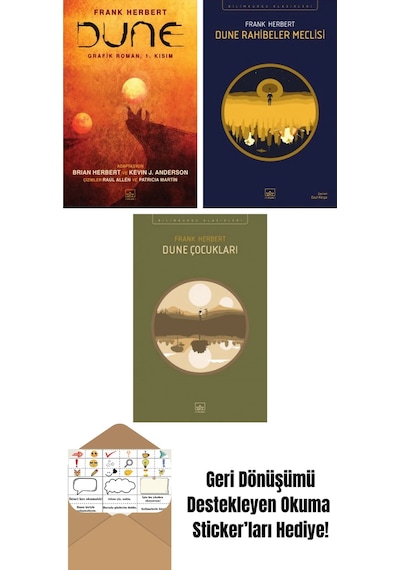 Dune Grafik Roman 1. Kısım + Dune Rahibeler Meclisi + Dune Çocukları