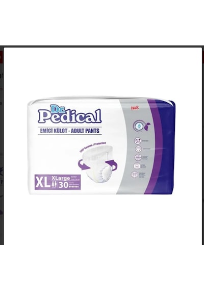 Hasta Bezi Emici Külot Large 4 Paket 120 Adet XL
