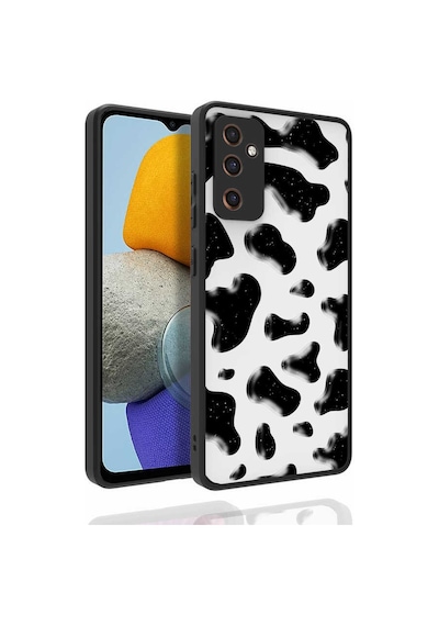 Zore Galaxy Uyumlu M23 Kılıf Desenli Kamera Korumalı Parlak Nora Kapak - No2 No2