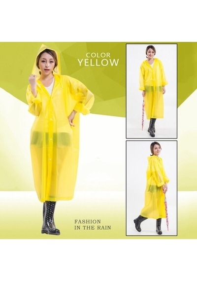 Marlux Eleven Market Raıncoat Eva Unisex Sarı Yağmurluk Sarı