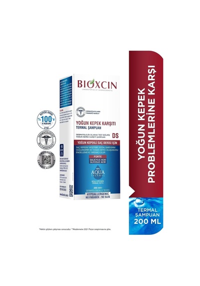 Aqua Thermal Yoğun Kepek Karşıtı Şampuan Ds 200ml 2'li